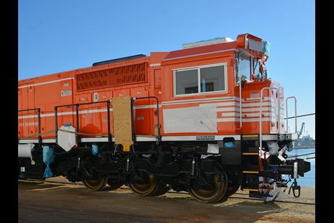 Numbered 060DS651 to 060DS670, the metre-gauge locomotives incorporate features for operation in hot, dry and sandy conditions.